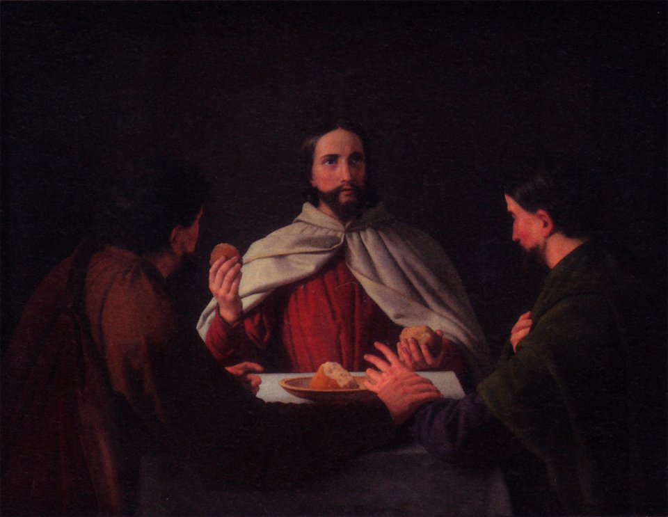 Eckersberg, CW - Kristus i Emmaus - 1833