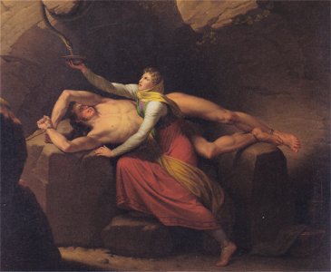 Eckersberg, CW - Loke og Sigyn - 1810