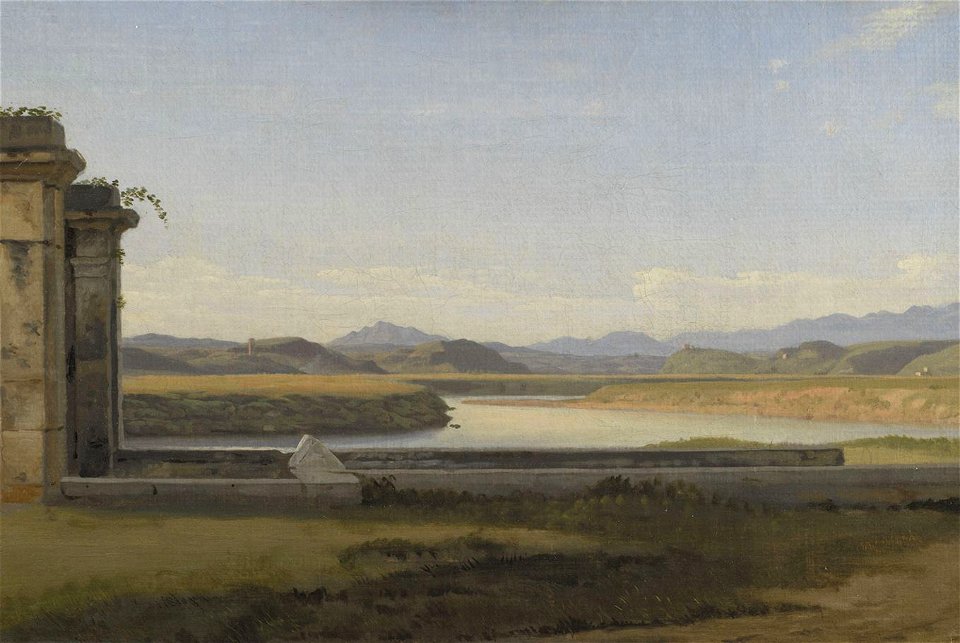 Eckersberg, CW - Parti ved Fontana Acetosa