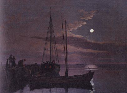 Eckersberg, CW - Måneskinsstykke - 1821