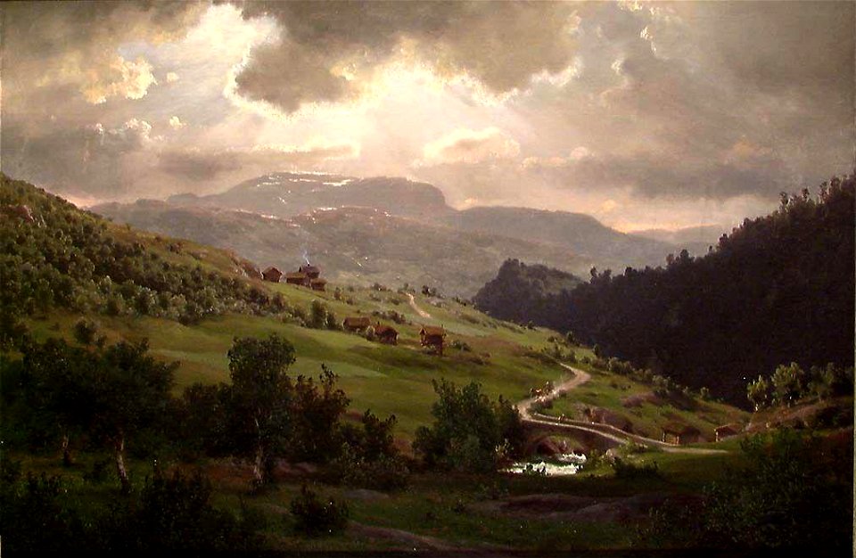 Johan Fredrik Eckersberg - From Kviteseid in Telemark - NG.M.00283 - National Museum of Art, Architecture and Design