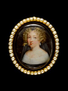 Ecole française - Portrait de femme (J763) - J763 - Musée Cognacq-Jay