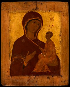 Ecole moscovite - La Mère de Dieu de Tikhvine - PPP4901 - Musée des Beaux-Arts de la ville de Paris