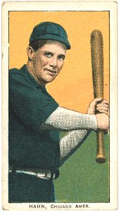 Ed Hahn, Chicago White Sox, baseball card portrait LCCN2008676448