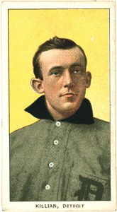 Ed Killian, Detroit Tigers, baseball card portrait LCCN2008676590