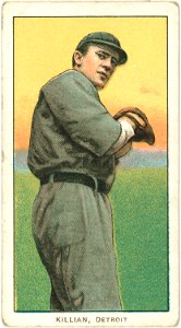 Ed Killian, Detroit Tigers, baseball card portrait LCCN2008676591