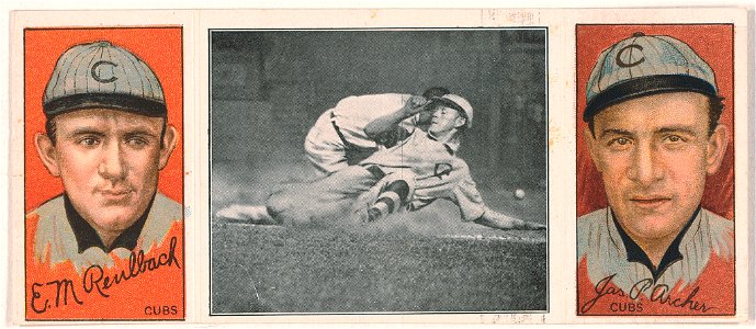 Ed. M. Reulbach-James P. Archer, Chicago Cubs, baseball card portrait LCCN2008678514