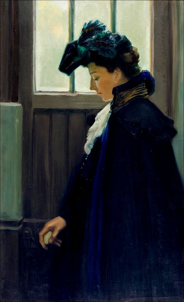 Edelfelt At the door 1901