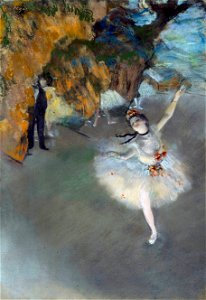 Edgar Degas - Ballet (L'Étoile). Free illustration for personal and commercial use.