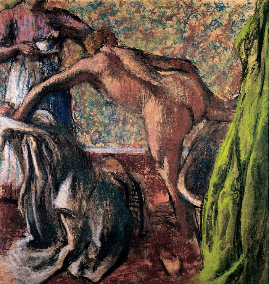 Edgar Degas - Breakfast After The Bath (The Bath) - Google Art Project