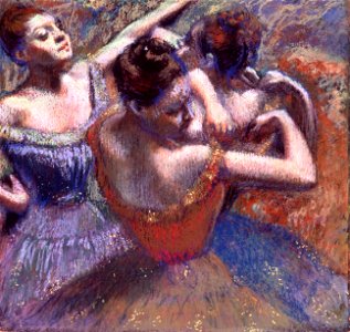 Edgar Degas - Dancers - Google Art Project. Free illustration for personal and commercial use.
