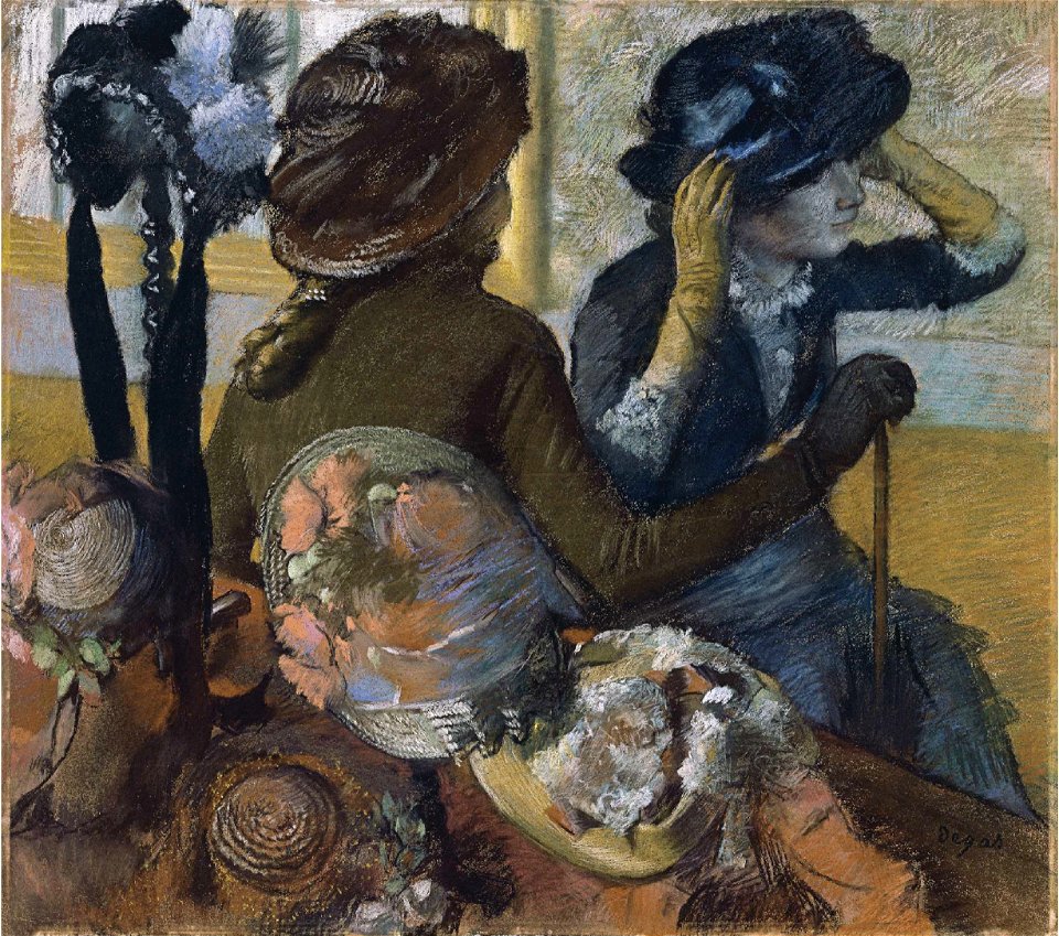 Edgar Degas - Dans la chapellerie