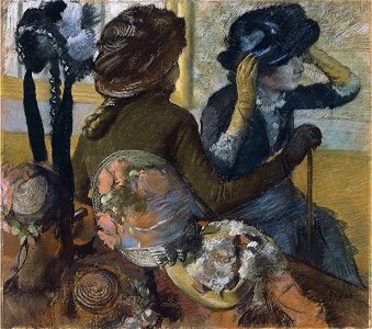 Edgar Degas - Dans la chapellerie