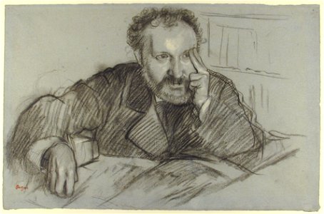 Edgar Degas - Edmond Duranty MMA 19.51.9a