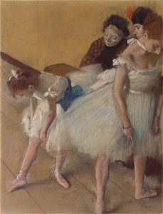 Edgar Degas - Examen de Danse (Dance Examination) - Google Art Project. Free illustration for personal and commercial use.