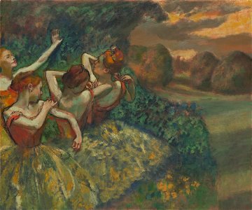 Edgar Degas - Four Dancers - Google Art Project