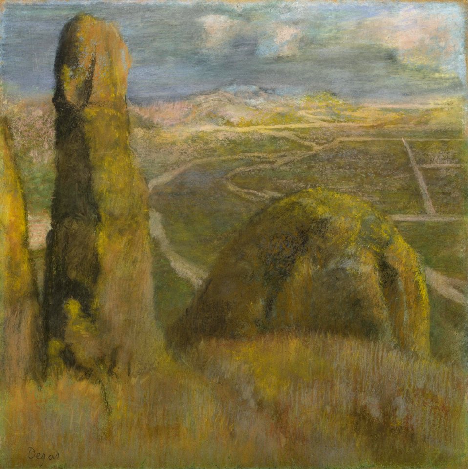Edgar Degas - Landscape - Google Art Project