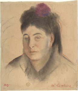 Edgar Degas - Madame Loubens