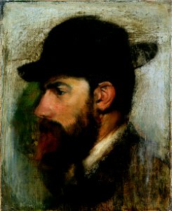 Edgar Degas - Portrait d’Henri Rouart