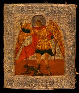 Ecole moscovite - Saint Michel terrassant le démon - PPP4916 - Musée des Beaux-Arts de la ville de Paris