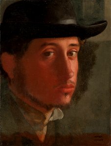 Edgar Degas - Self-Portrait - Google Art Project