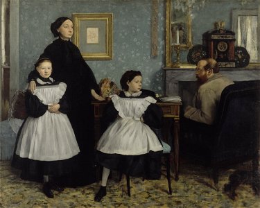 Edgar Degas - The Bellelli Family - Google Art Project. Free illustration for personal and commercial use.