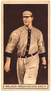 Ed (Dixie) Walker, Washington Nationals, baseball card portrait LCCN2008678406