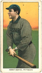 Ed Abbaticchio, Pittsburgh Pirates, baseball card portrait LCCN2008676535
