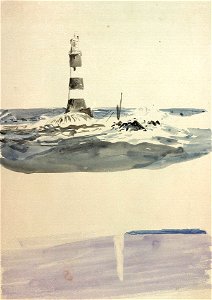 Eddystone lighthouse of 1759 RMG PV1319