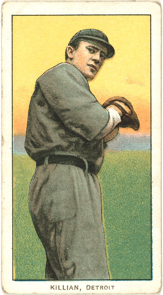 Ed Killian, Detroit Tigers, baseball card portrait LCCN2008676591