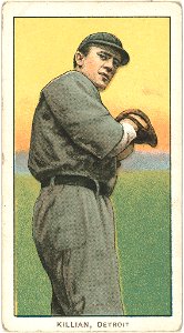 Ed Killian, Detroit Tigers, baseball card portrait LCCN2008676591