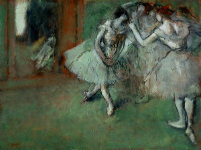 Edgar Degas - A Group of Dancers - Google Art Project. Free illustration for personal and commercial use.
