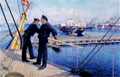 Edelfelt, Kööpenhaminan ankkuripaikalta III