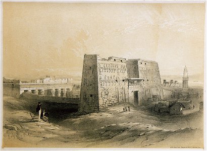 Edfou-Egypt - Allan John H - 1843