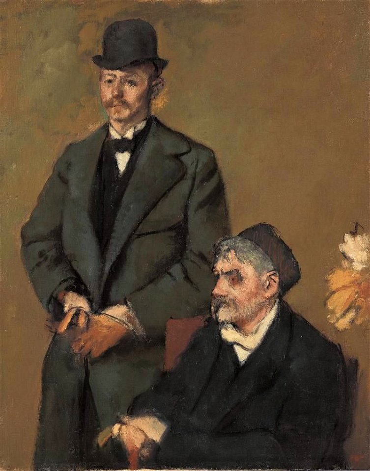 Edgar Degas - Henri Rouart und sein Sohn Alexis - 13681 - Bavarian State Painting Collections