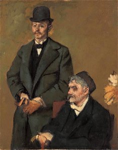 Edgar Degas - Henri Rouart und sein Sohn Alexis - 13681 - Bavarian State Painting Collections