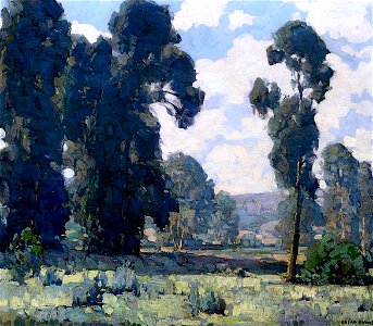 Edgar Payne Eucalyptus Trees