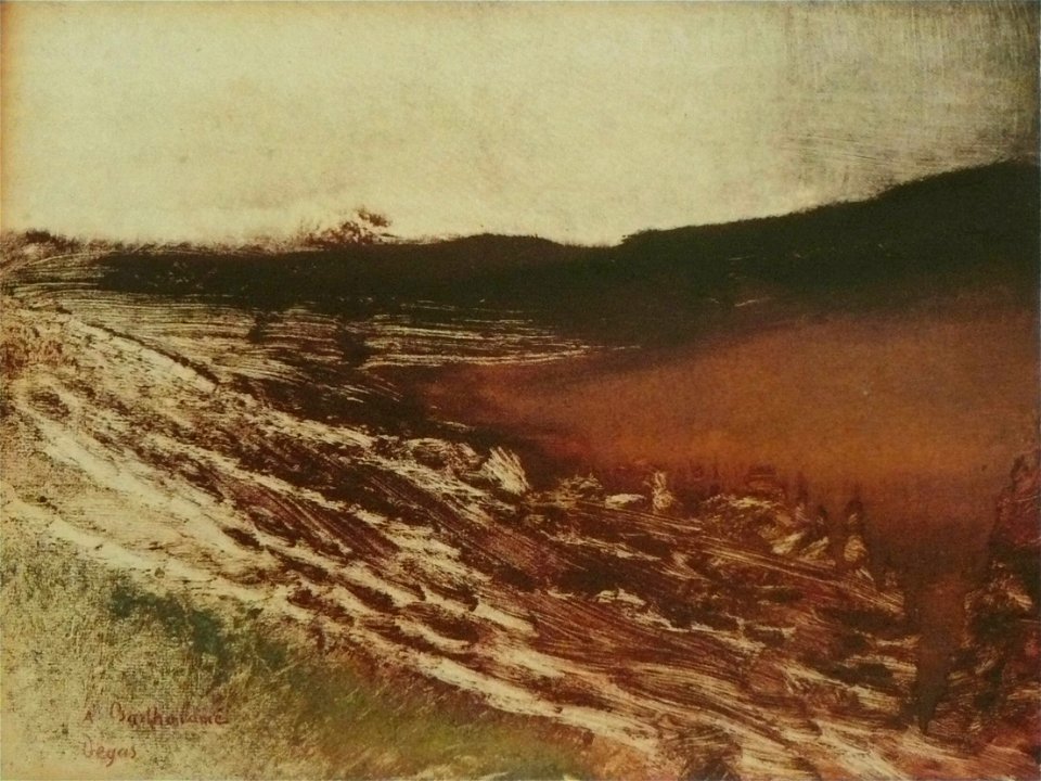 Edgar Degas - Paysage de Bourgogne