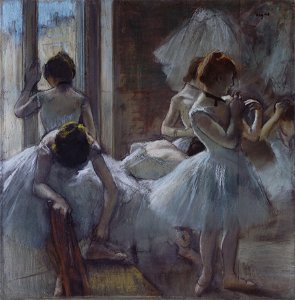 Edgar Degas - Dancers - Google Art Project (484111). Free illustration for personal and commercial use.