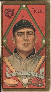 Edgar Willett, Detroit Tigers, baseball card portrait LCCN2008677872