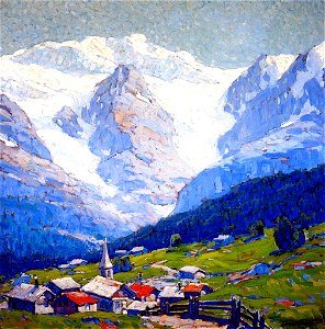 Edgar Payne The Valley Village