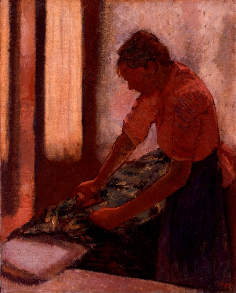Edgar Degas - Woman Ironing - Google Art Project