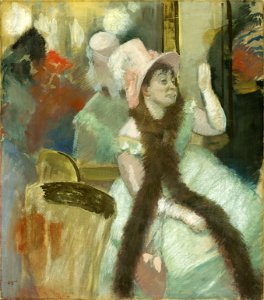 Edgar Degas - Portrait After a Costume Ball - AIC 1954.325