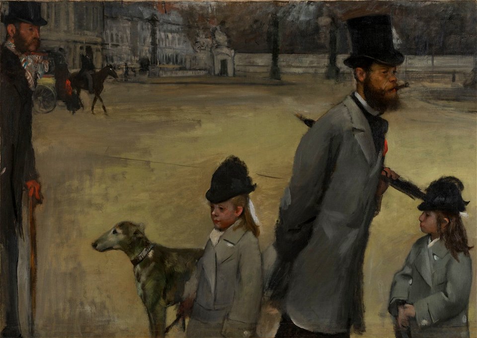 Edgar Degas Place de la Concorde