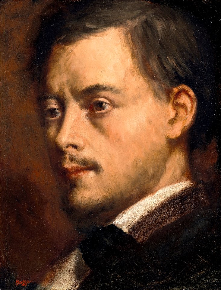 Edgar degas tete dhomme
