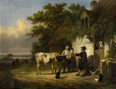 Edmond Tschaggeny (1818-73) - L'Empirique - RCIN 404792 - Royal Collection