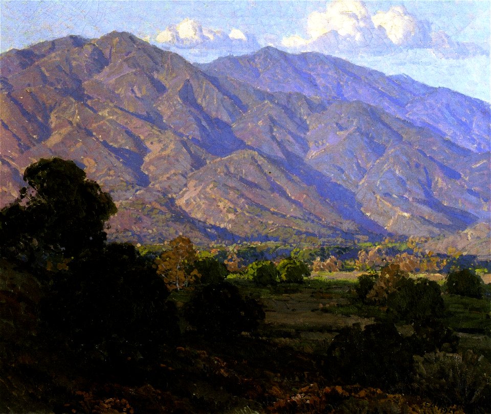 Edgar Payne Hills of the Southland