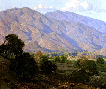 Edgar Payne Hills of the Southland