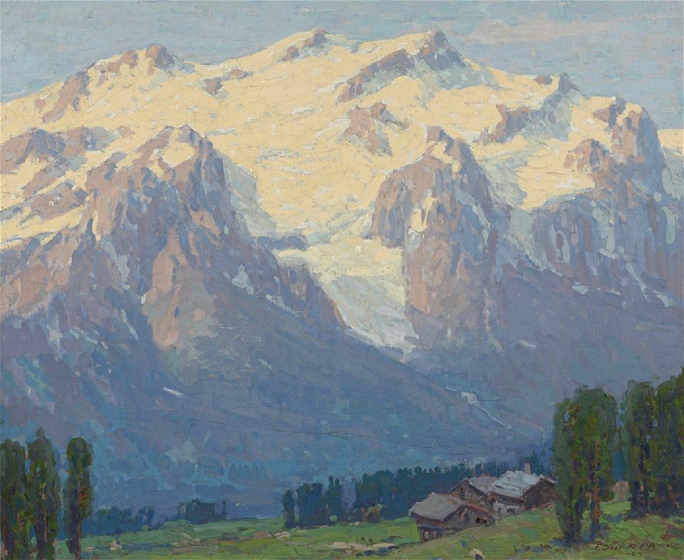 Edgar Payne Rosenlaui Heights