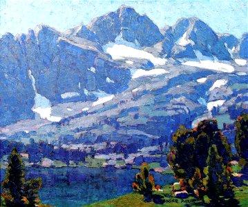 Edgar Payne Sierra Lake, Fifth Lake